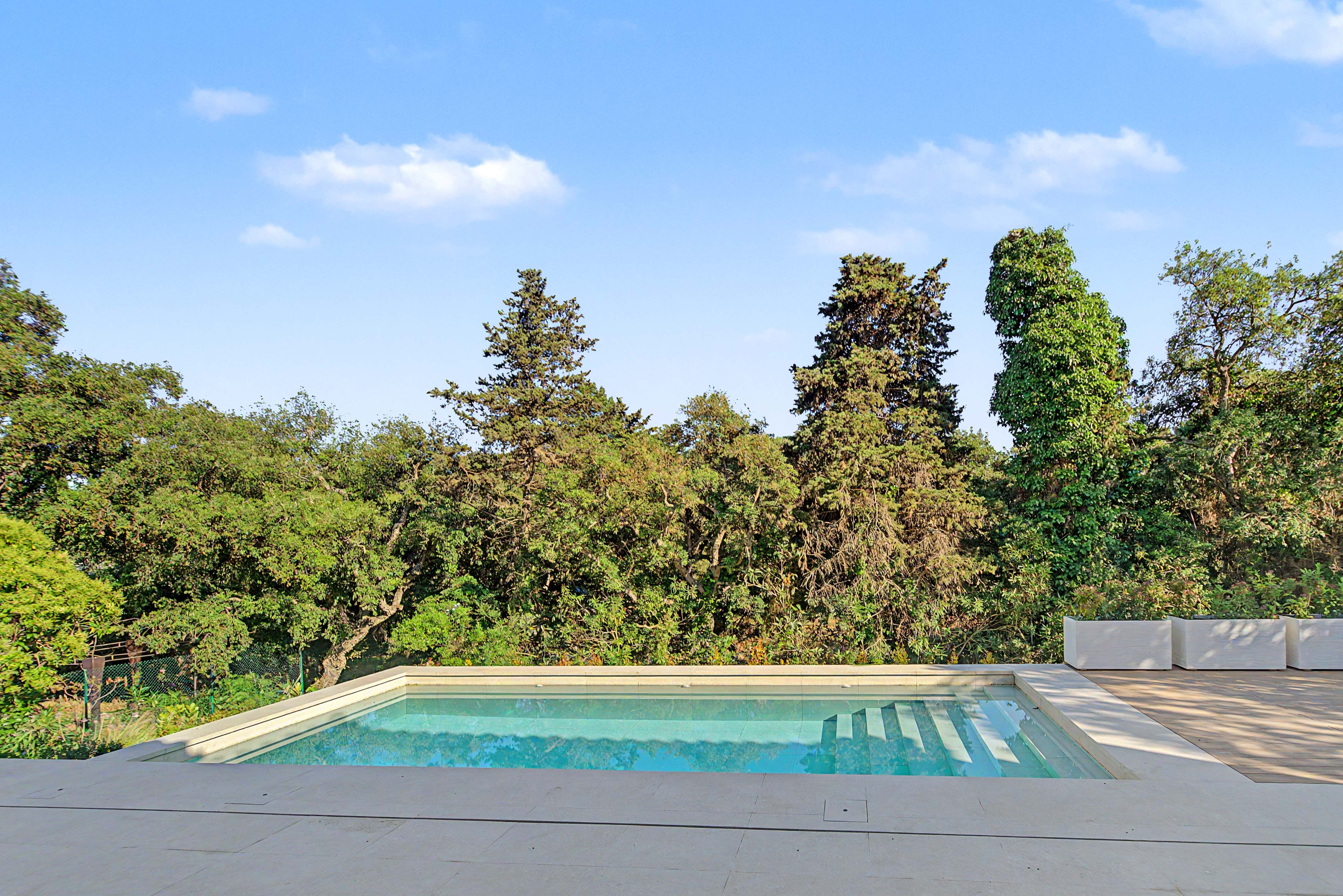 Villa con orientación sur